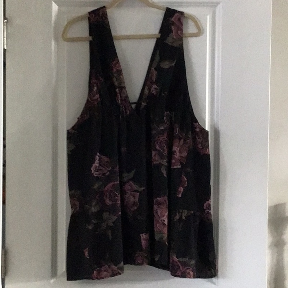 Floral printed sleeveless mini dress